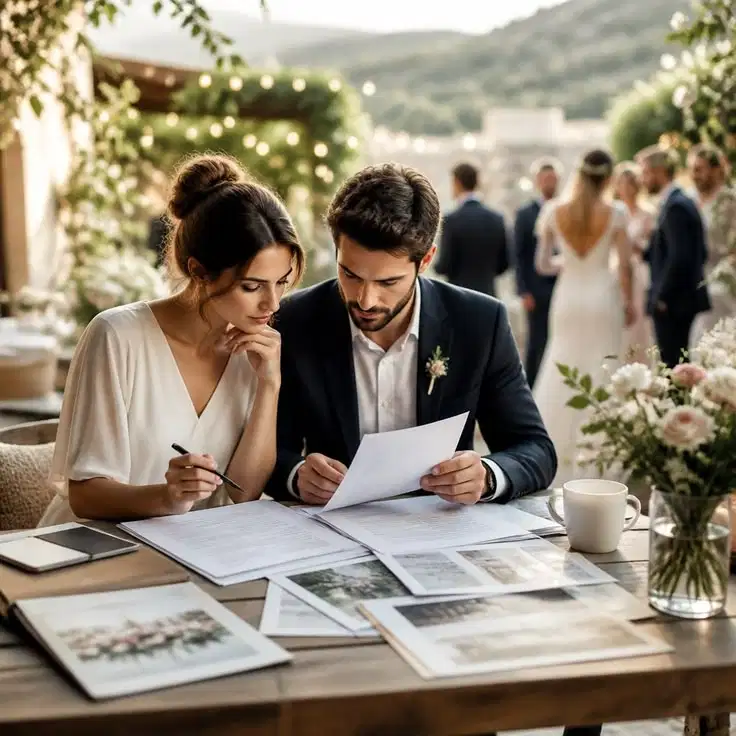 image pour illustrer choisir un prestataire de mariage