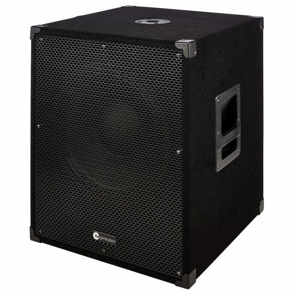 Caisson de basse amplifié Fun Generation PL 15 Sub A avec grille de protection noire
